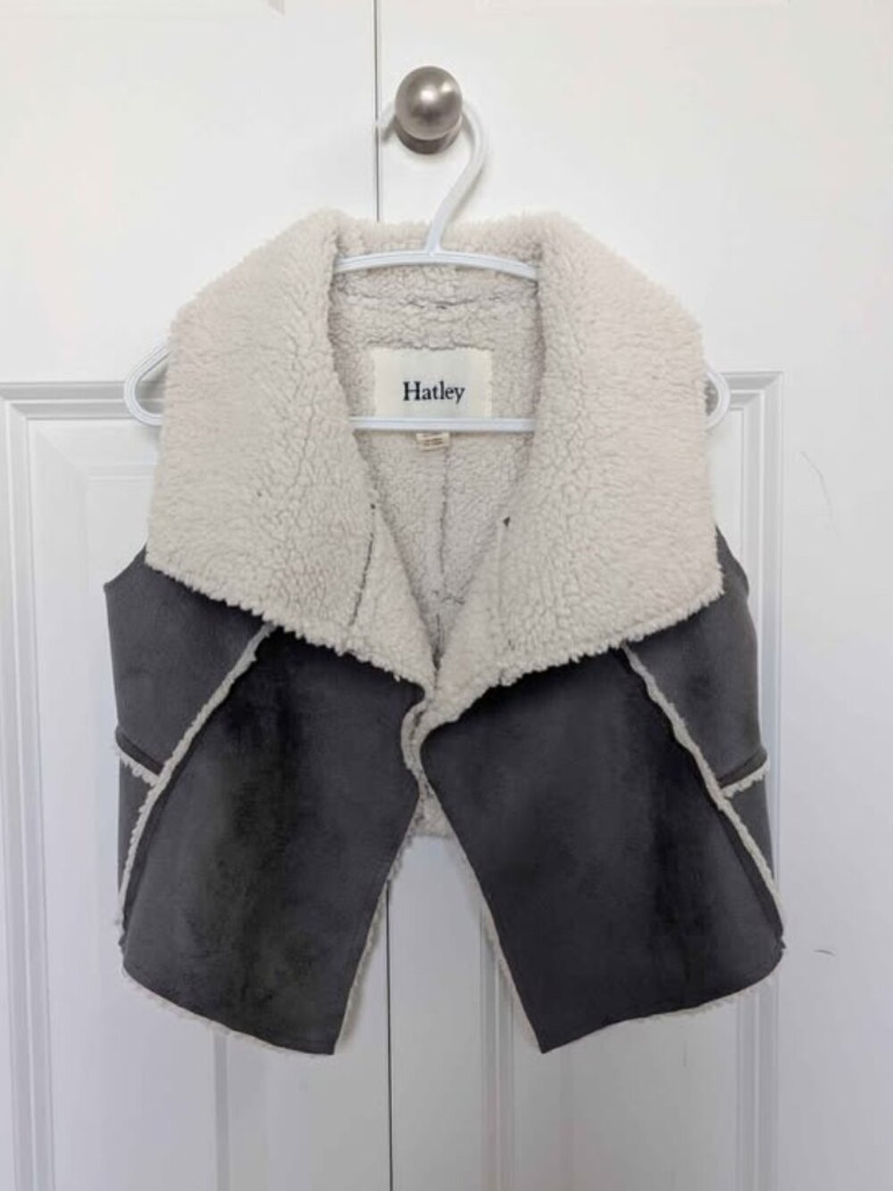 Hatley Faux Shearling Sherpa Vest (2T)